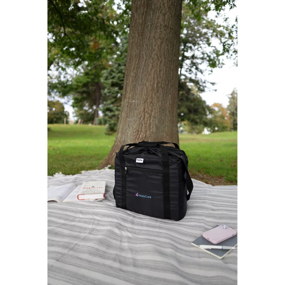 Sac à cordon RuMe® recyclé - Noir