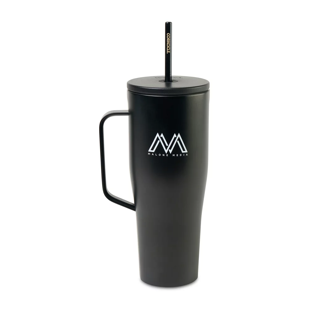Verre isotherme CORKCICLE® XL - 30 oz - Noir mat