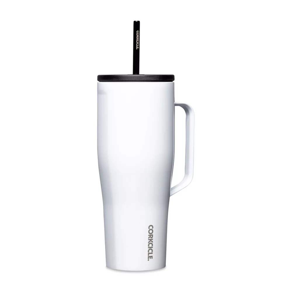 Verre isotherme CORKCICLE® XL - 30 oz - Blanc