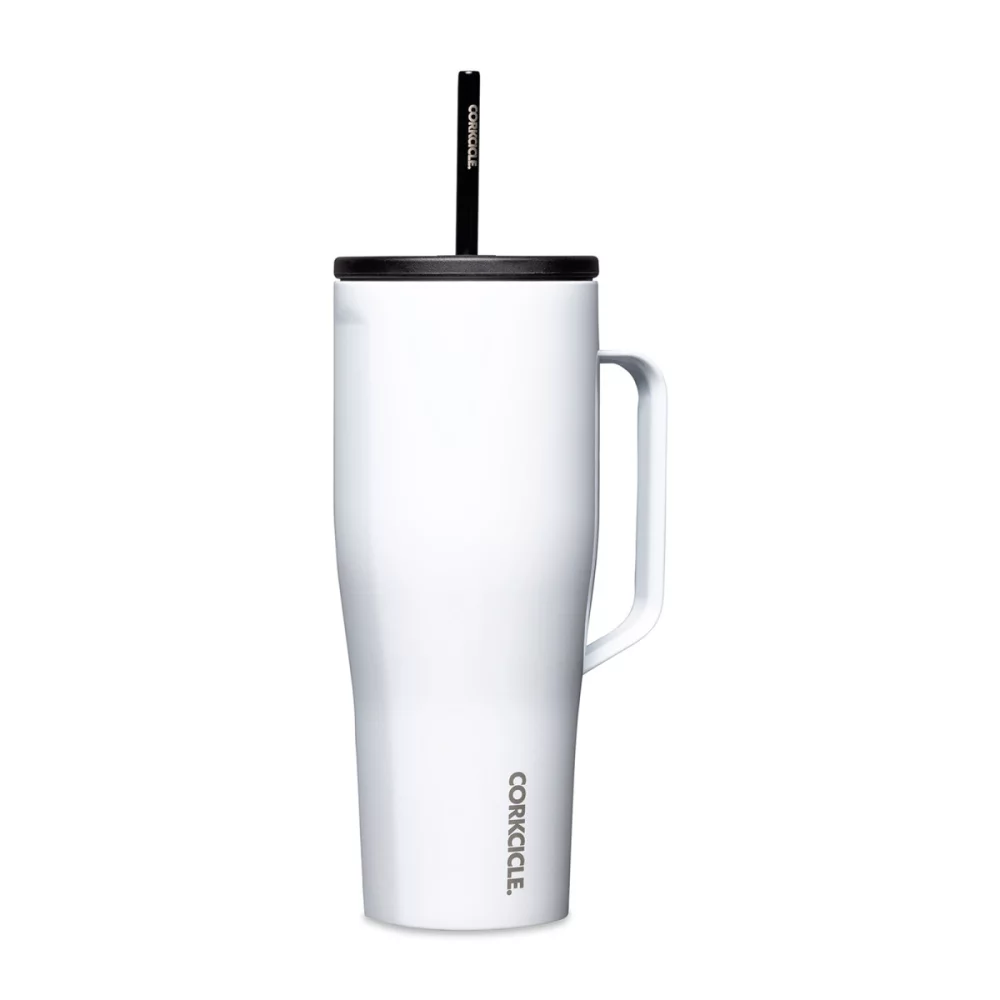 Verre isotherme CORKCICLE® XL - 30 oz - Blanc