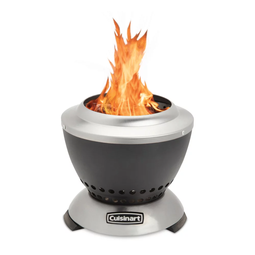 Cuisinart Outdoors® Cleanburn Smokeless Tabletop Fire Pit - Acier inoxydable