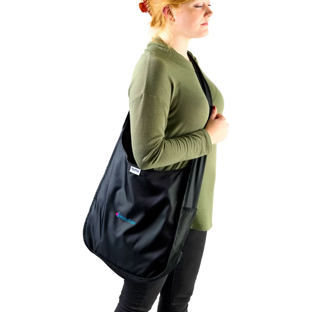 RuMe® Recycled Crossbody Tote - Black