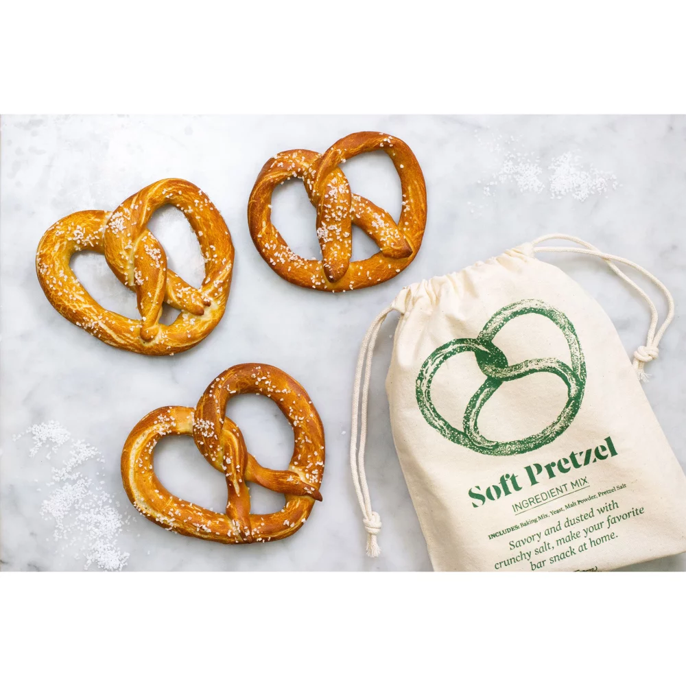 Mélange pour la fabrication de bretzels moelleux DIY FarmSteady - Tan