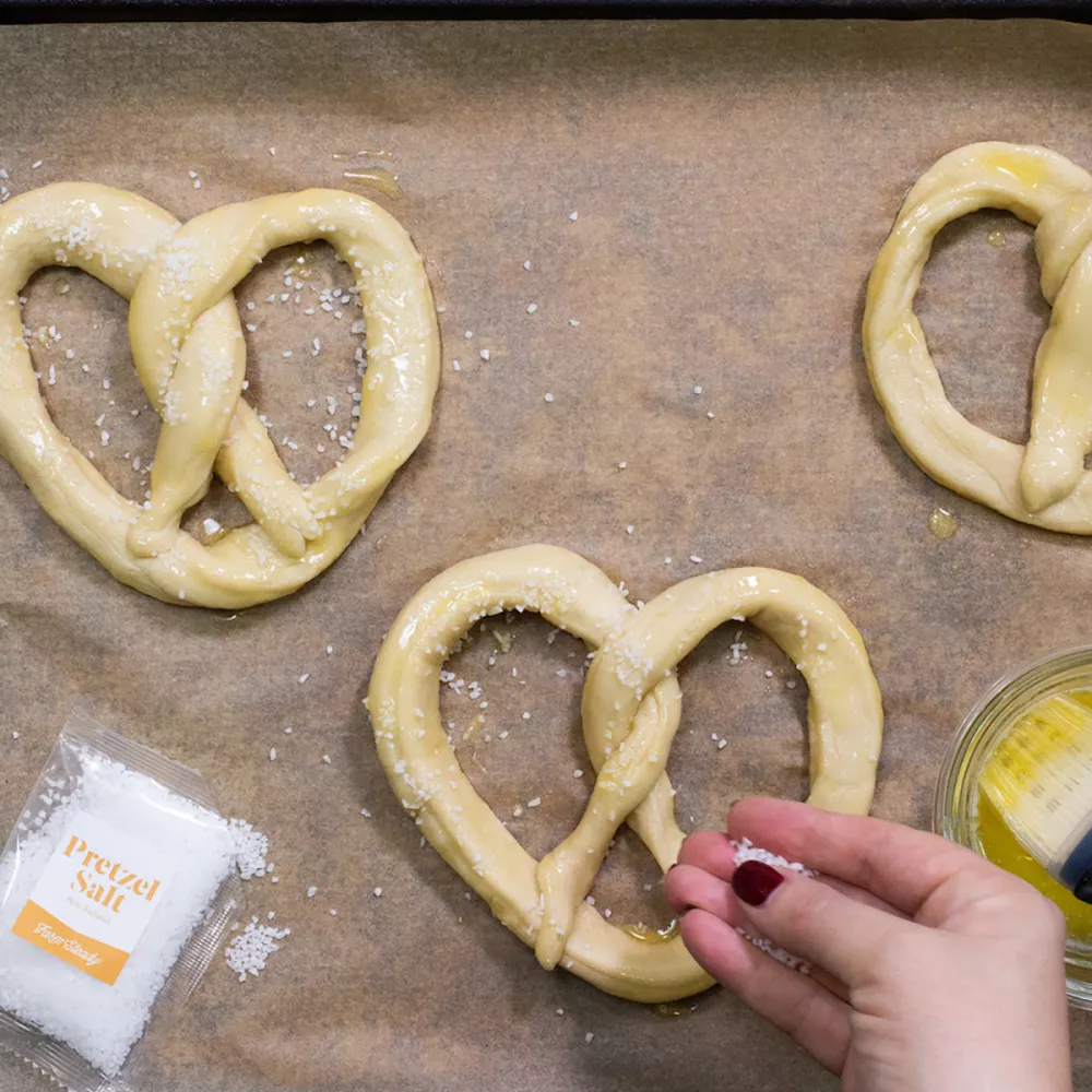 Mélange pour la fabrication de bretzels moelleux DIY FarmSteady - Tan