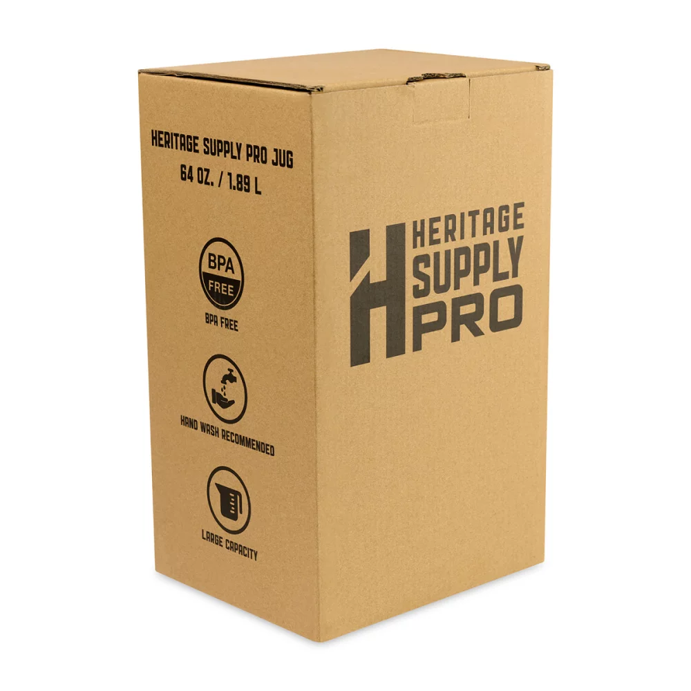Heritage Supply Pro Jug - 64 oz. - Noir