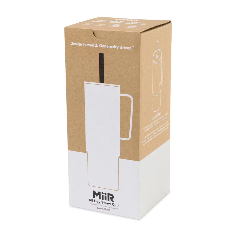 MiiR® All Day Camp Cup - 32 Oz. - White Powder