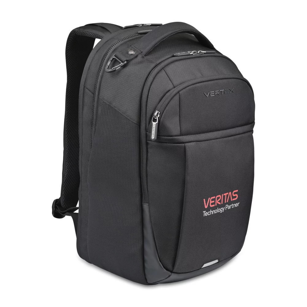 Vertex® Brooklyn Laptop Backpack - Black