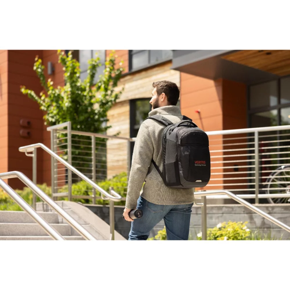 Vertex® Brooklyn Laptop Backpack - Black