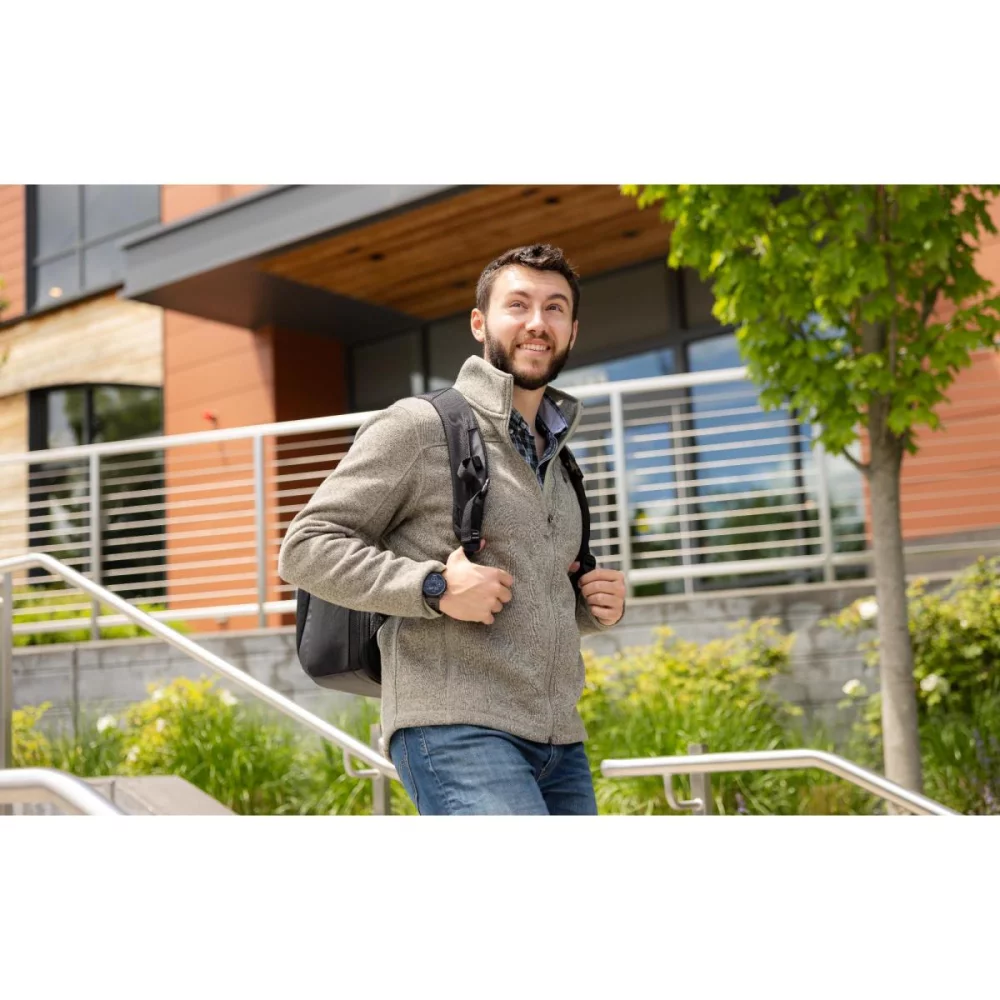 Vertex® Brooklyn Laptop Backpack - Black