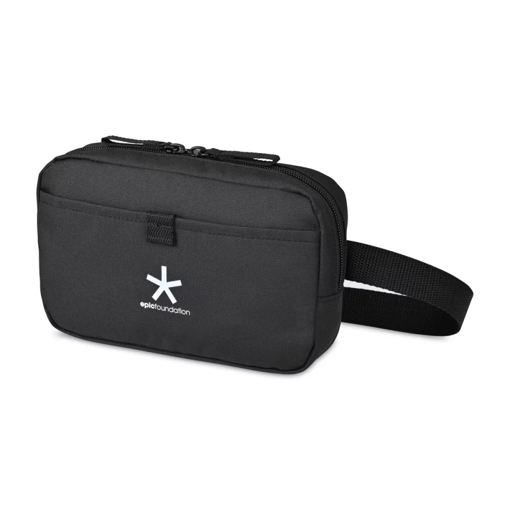Repeat Recycled Poly Waist Pack - Black