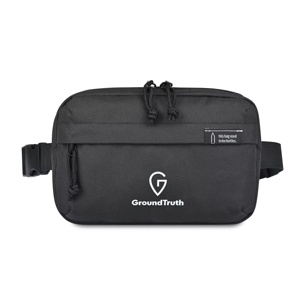 Renew rPET Waist Pack - Black