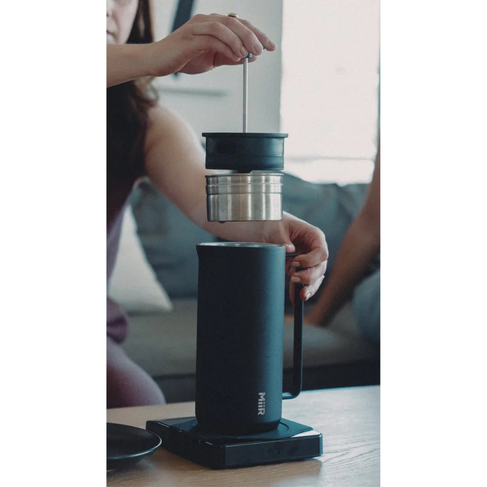 MiiR® New Standard French Press - 1L - Black Powder