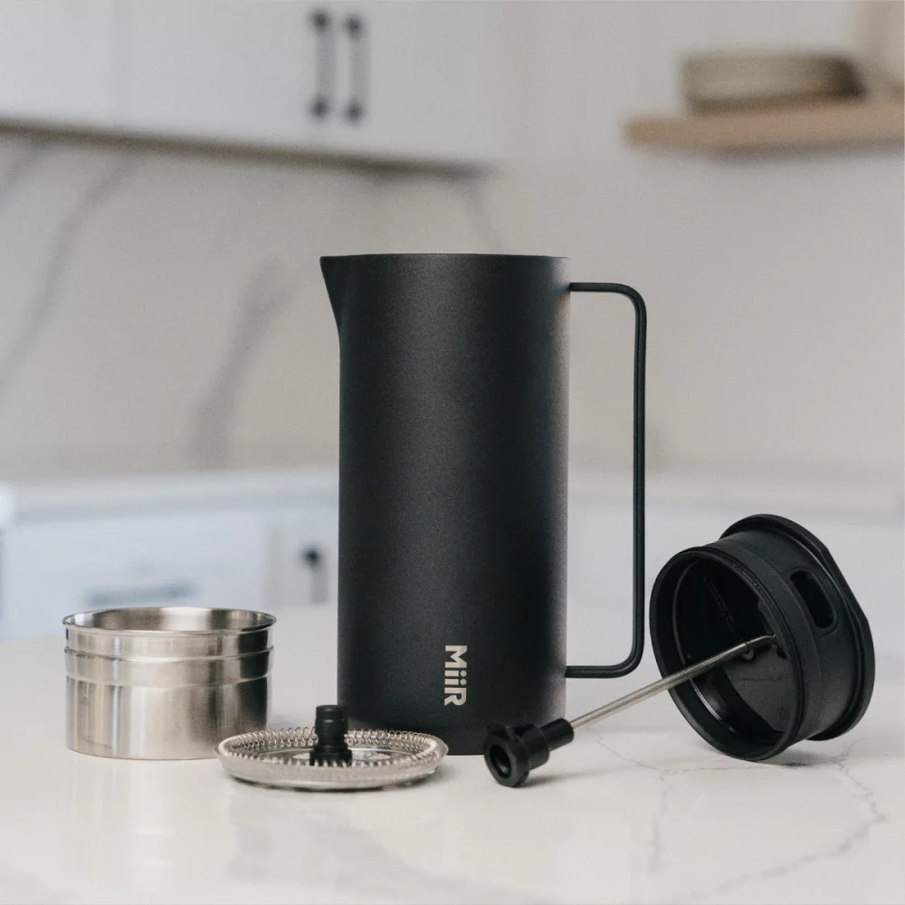 MiiR® New Standard French Press - 1L - Black Powder