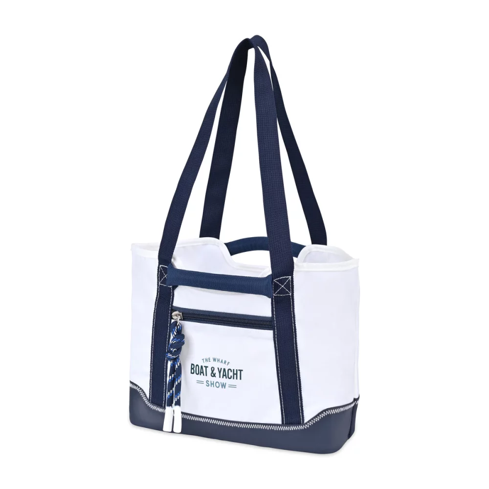 Harborside Mini Boat Bag - White