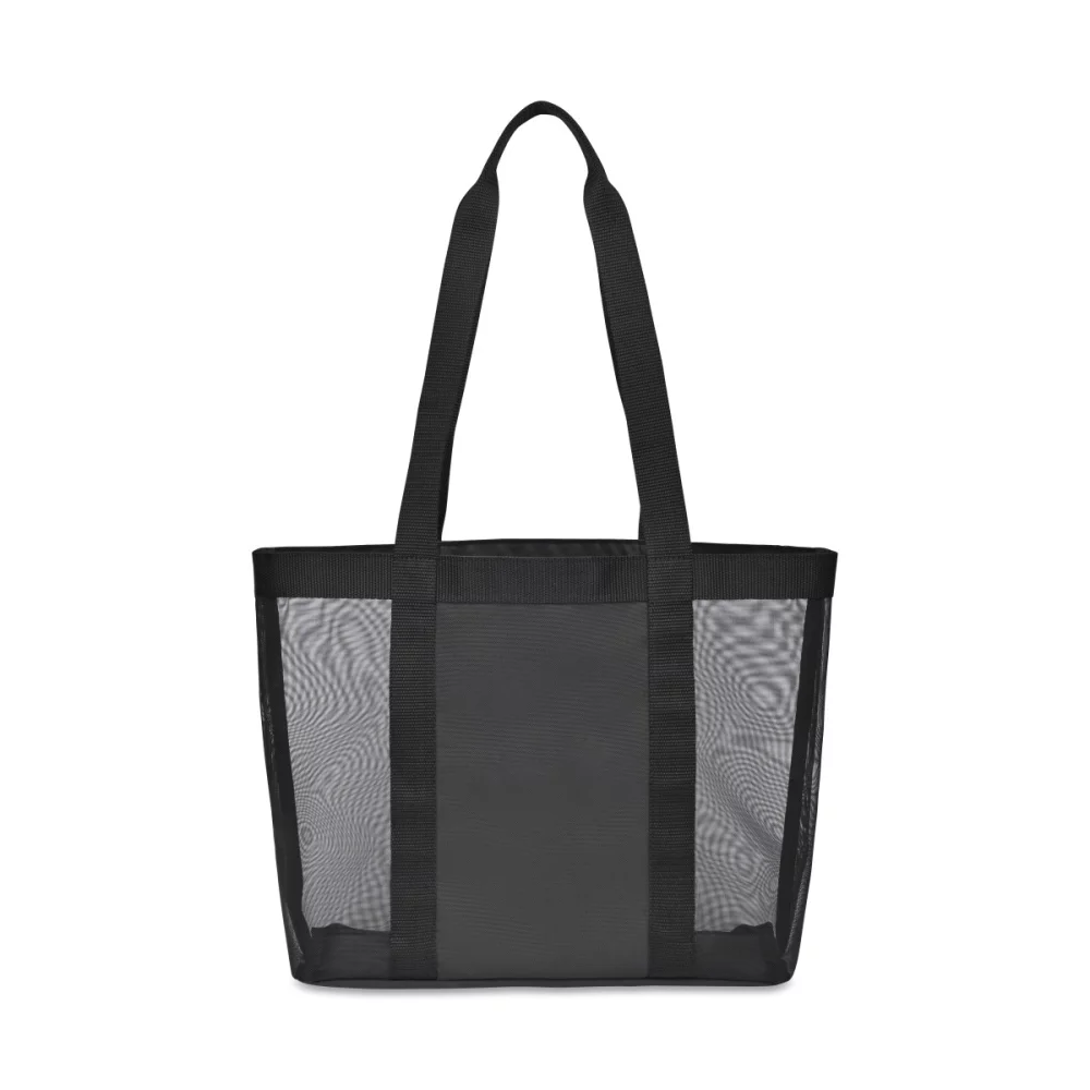 Mesh Tote Bag - Black