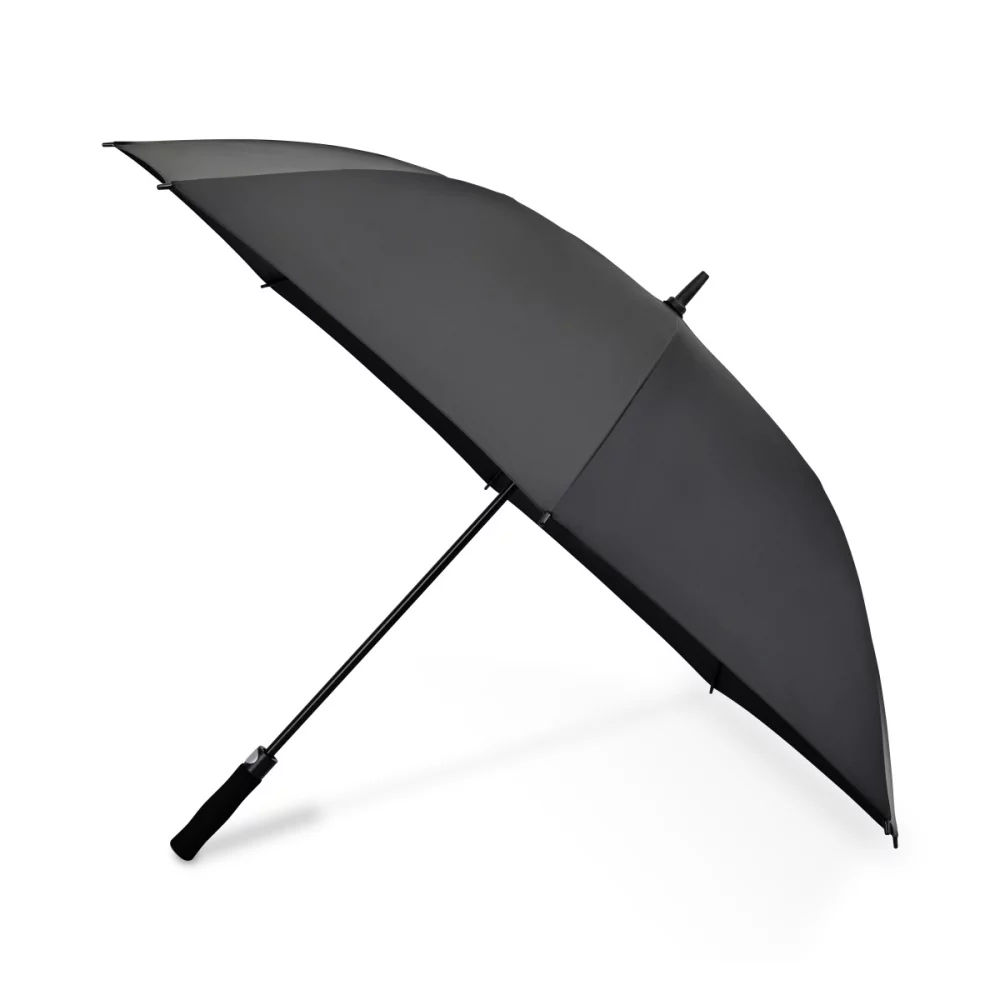 Parapluie de golf automatique recyclé Elements 60" - Noir