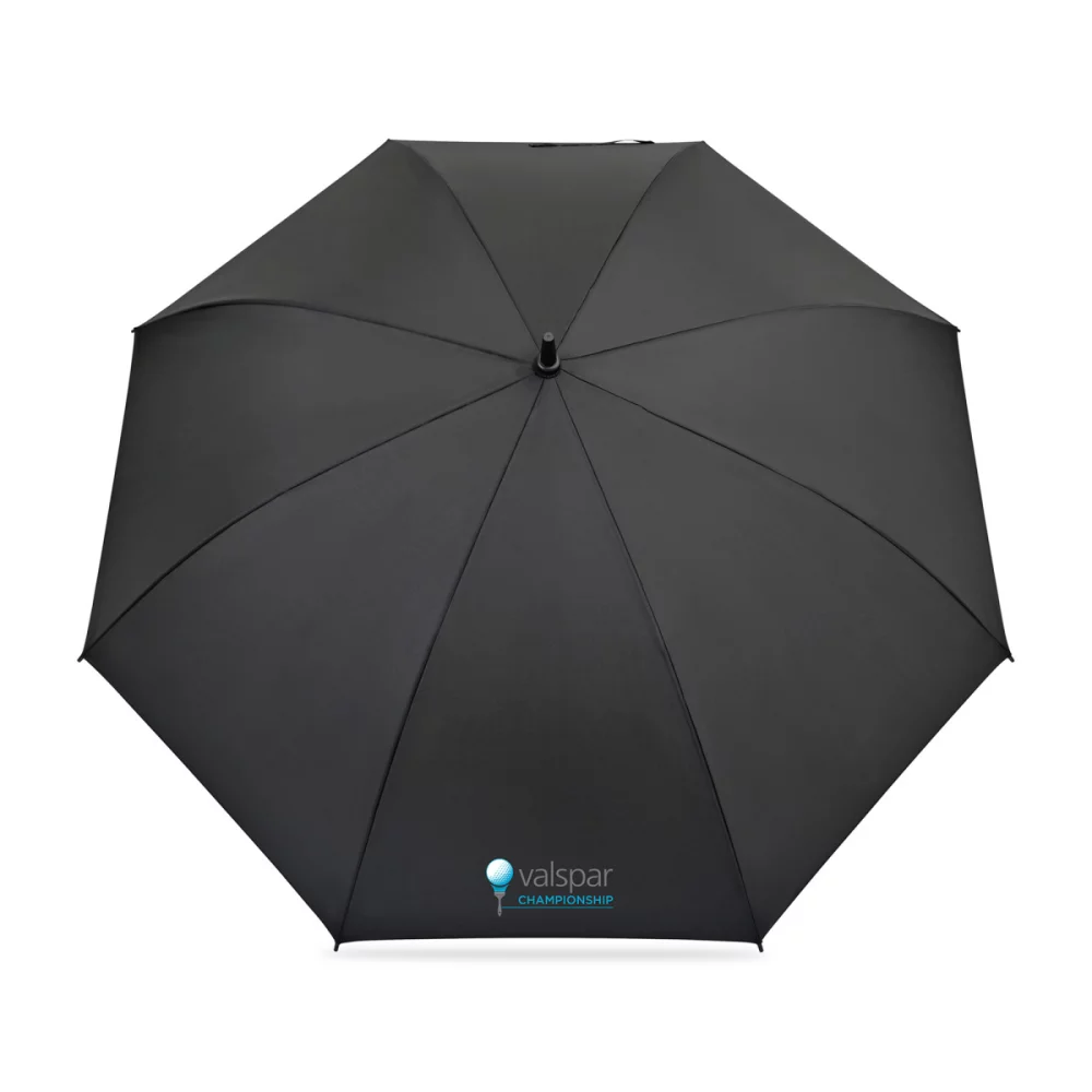 Elements 60" Recycled Auto Open Golf Umbrella - Black