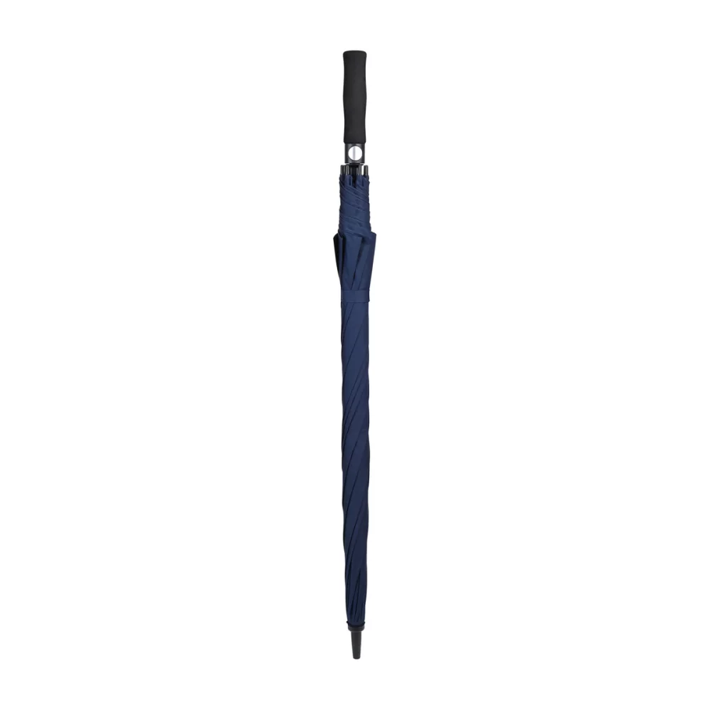 Elements 60" Recycled Auto Open Golf Umbrella - Navy