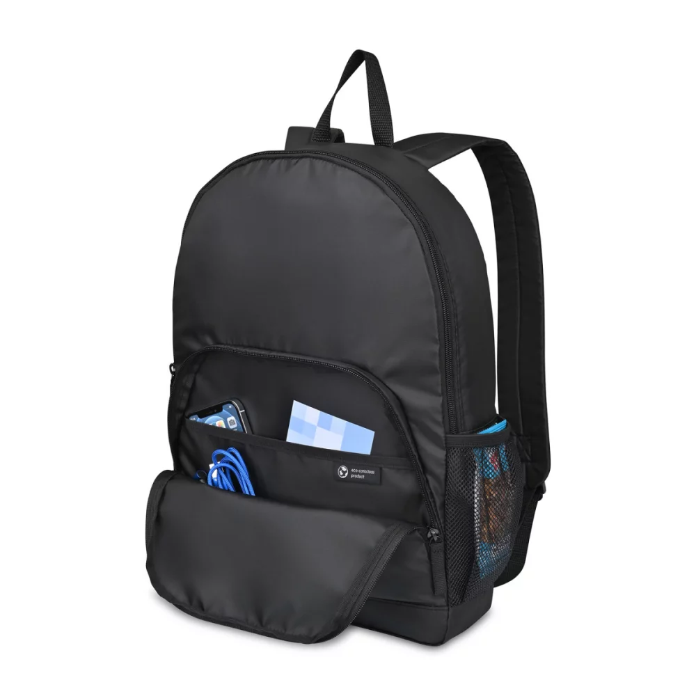 Repeat Lite Recycled Poly Backpack - Black