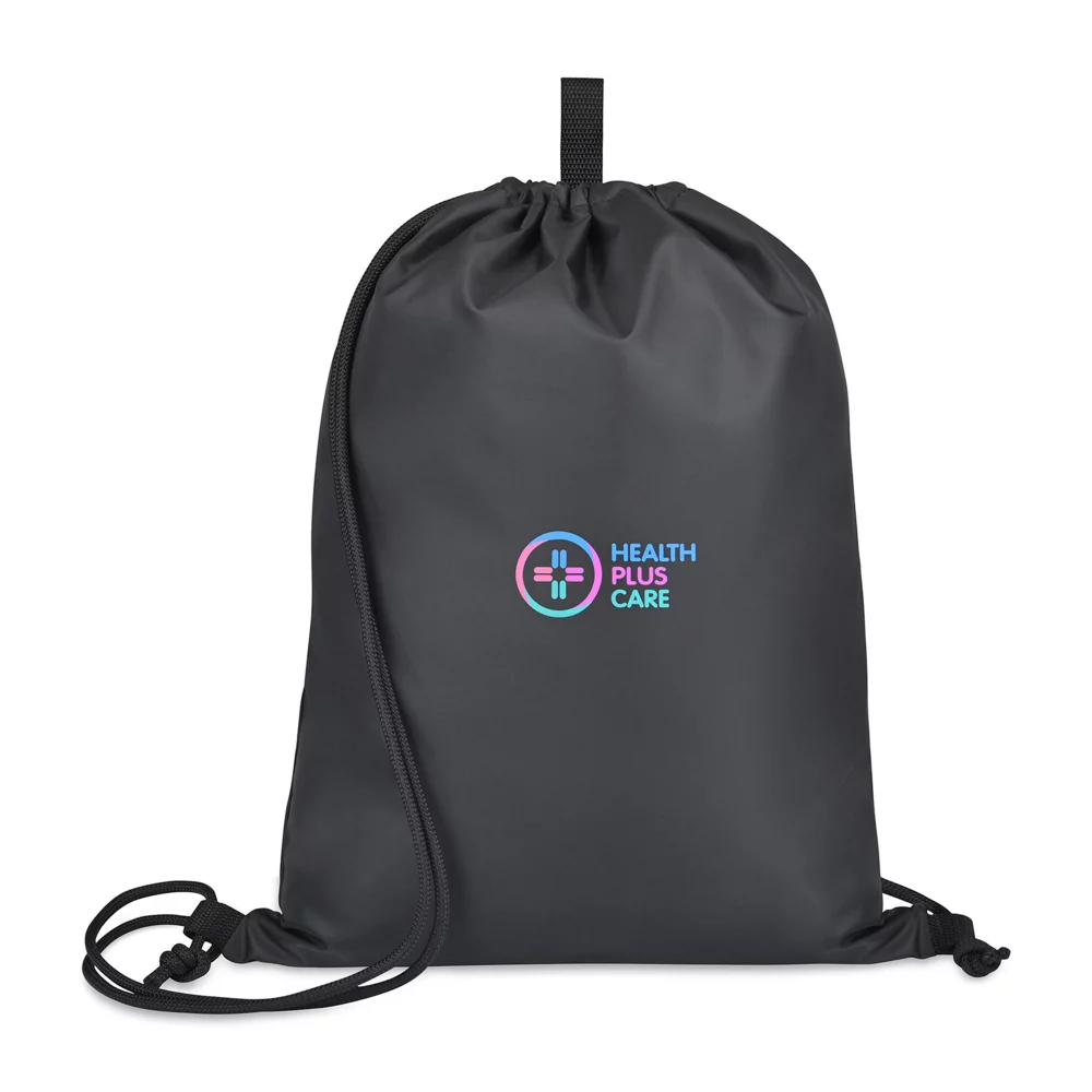 Repeat Lite Recycled Poly Cinchpack - Black