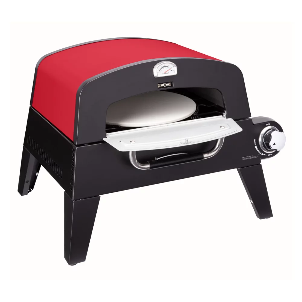 Cuisinart Outdoors® Pizza Oven - Black-Red