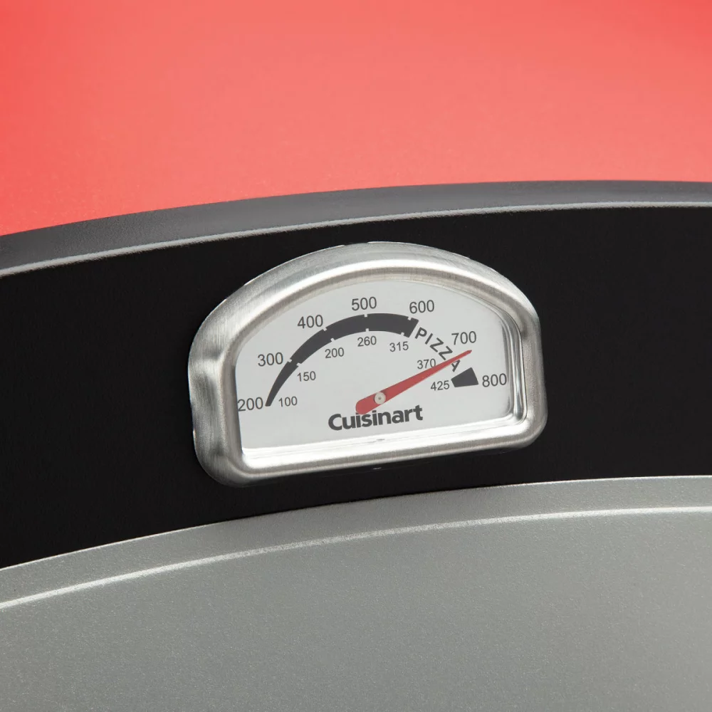 Cuisinart Outdoors® Pizza Oven - Black-Red