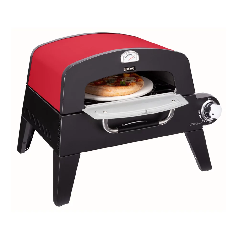 Four à pizza Cuisinart Outdoors® - Noir-Rouge