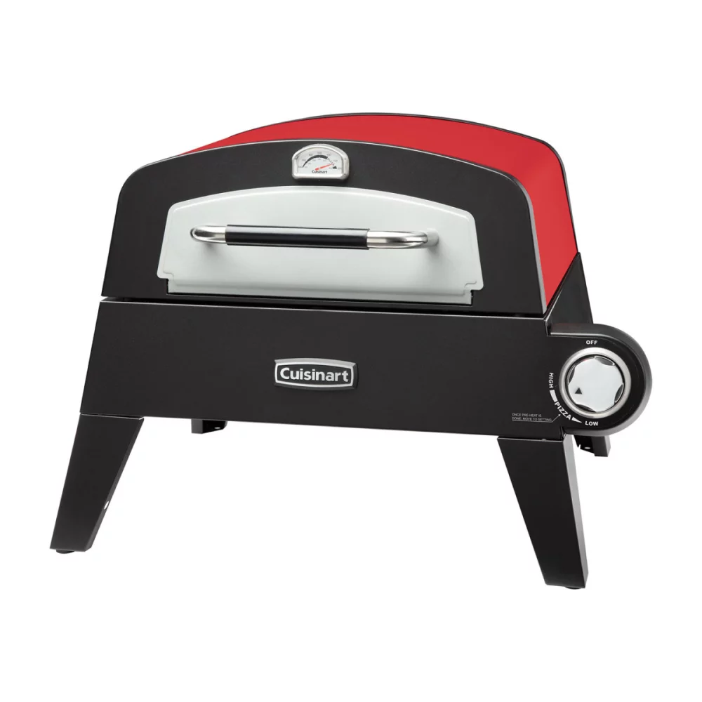 Cuisinart Outdoors® Pizza Oven - Black-Red