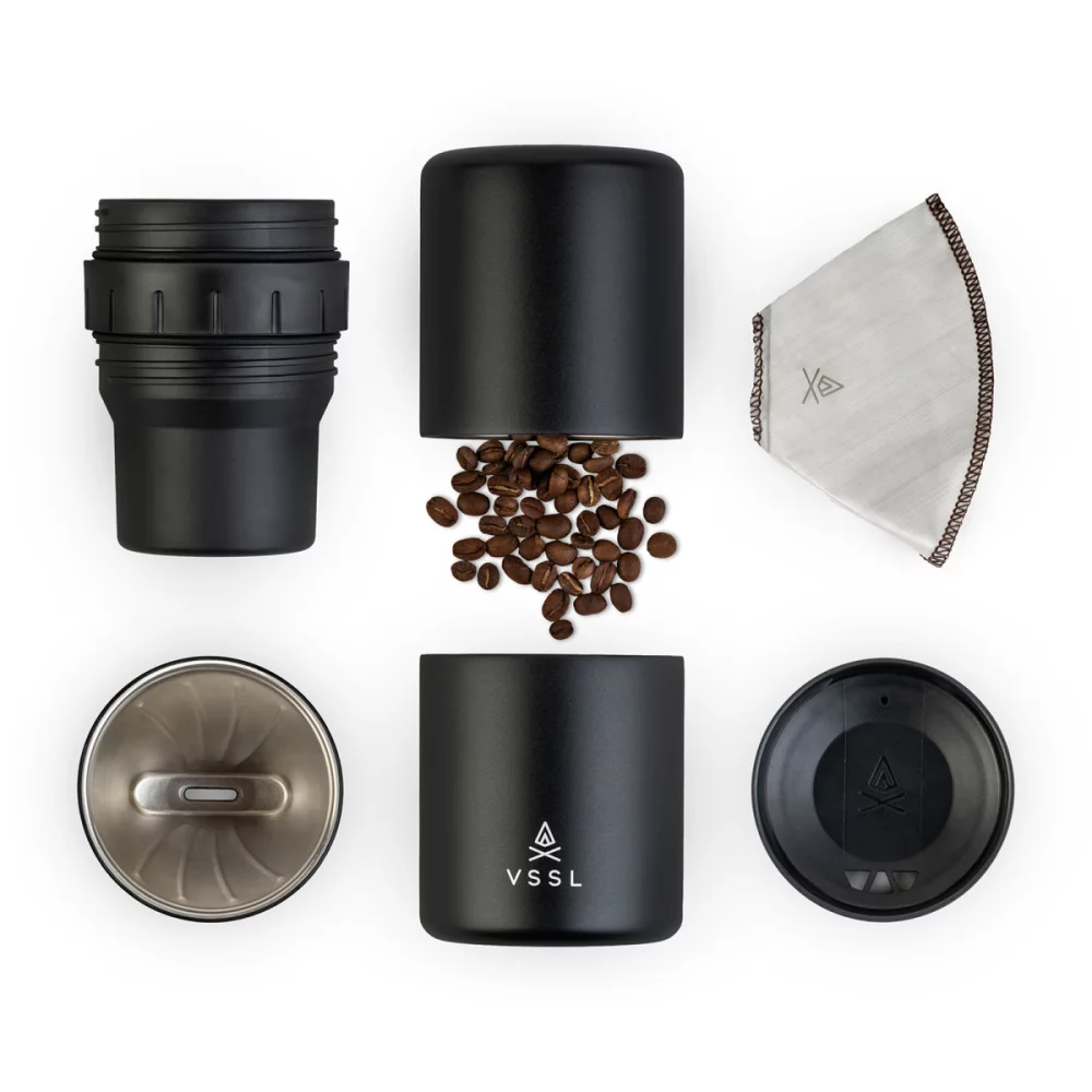 VSSL Nest Kit de café filtre - Noir
