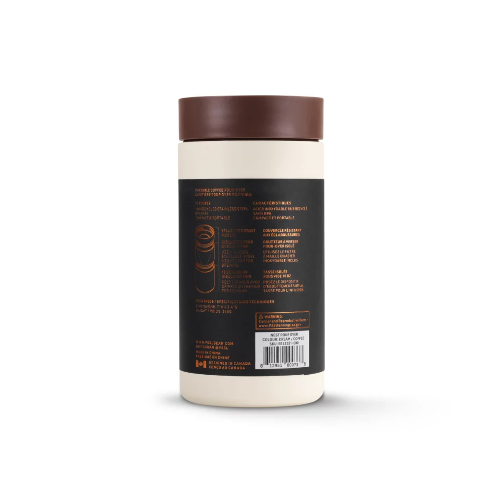 VSSL Nest Pour Over Set - Cream