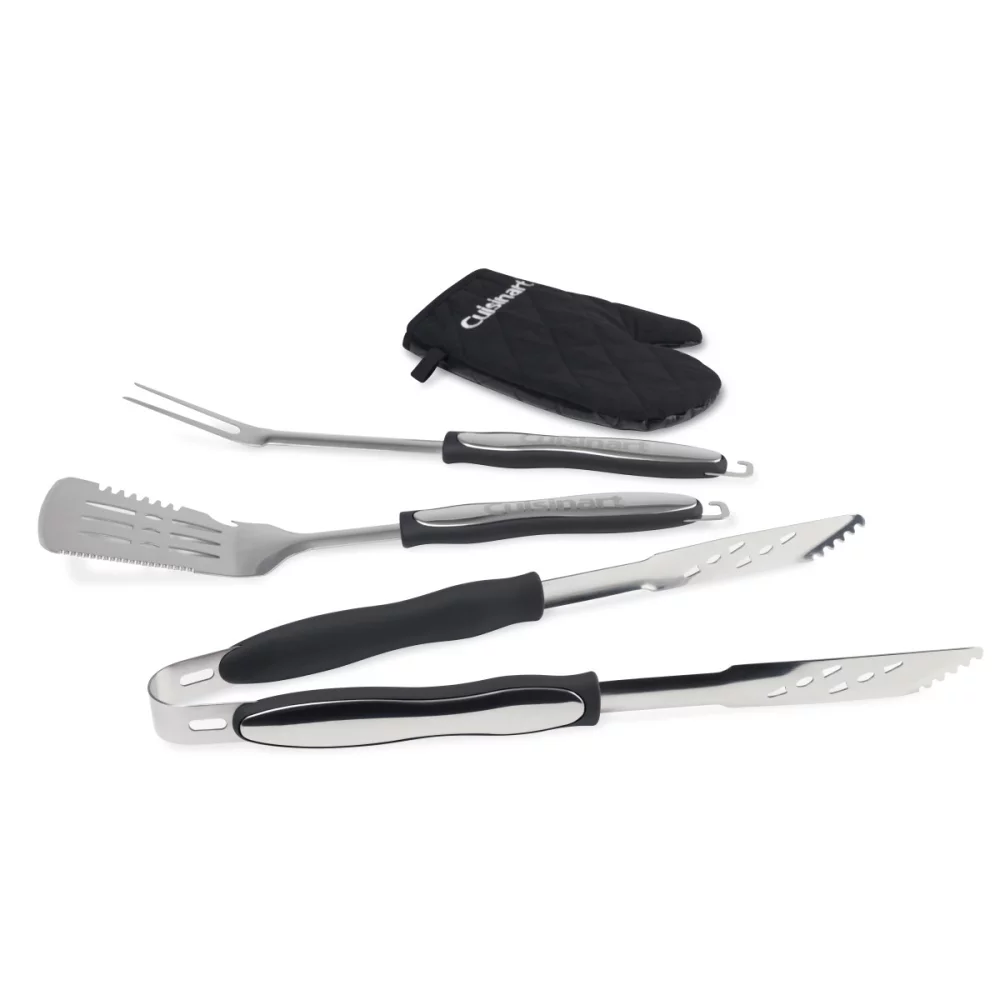Cuisinart Outdoors® 4-Piece Grill Tool Set - Black