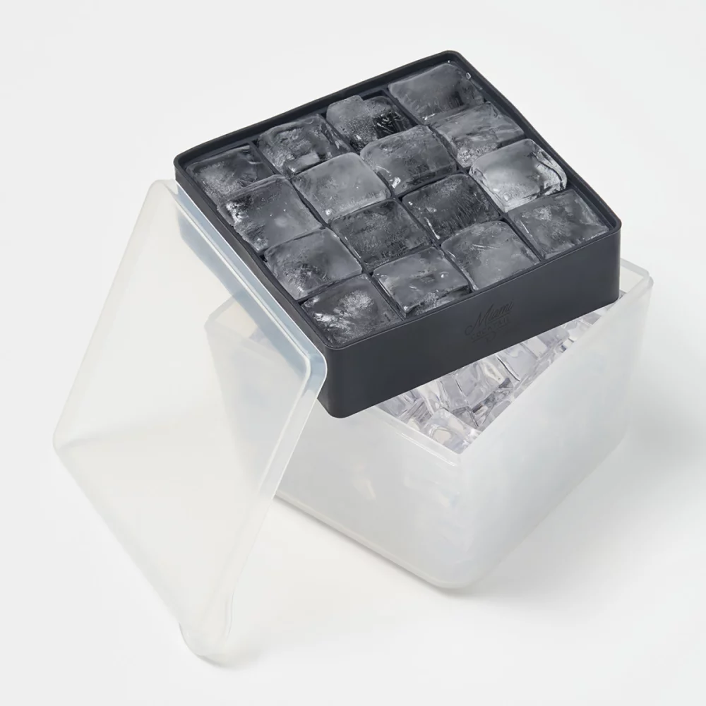 W&P Mini Ice Cube Box - Charcoal