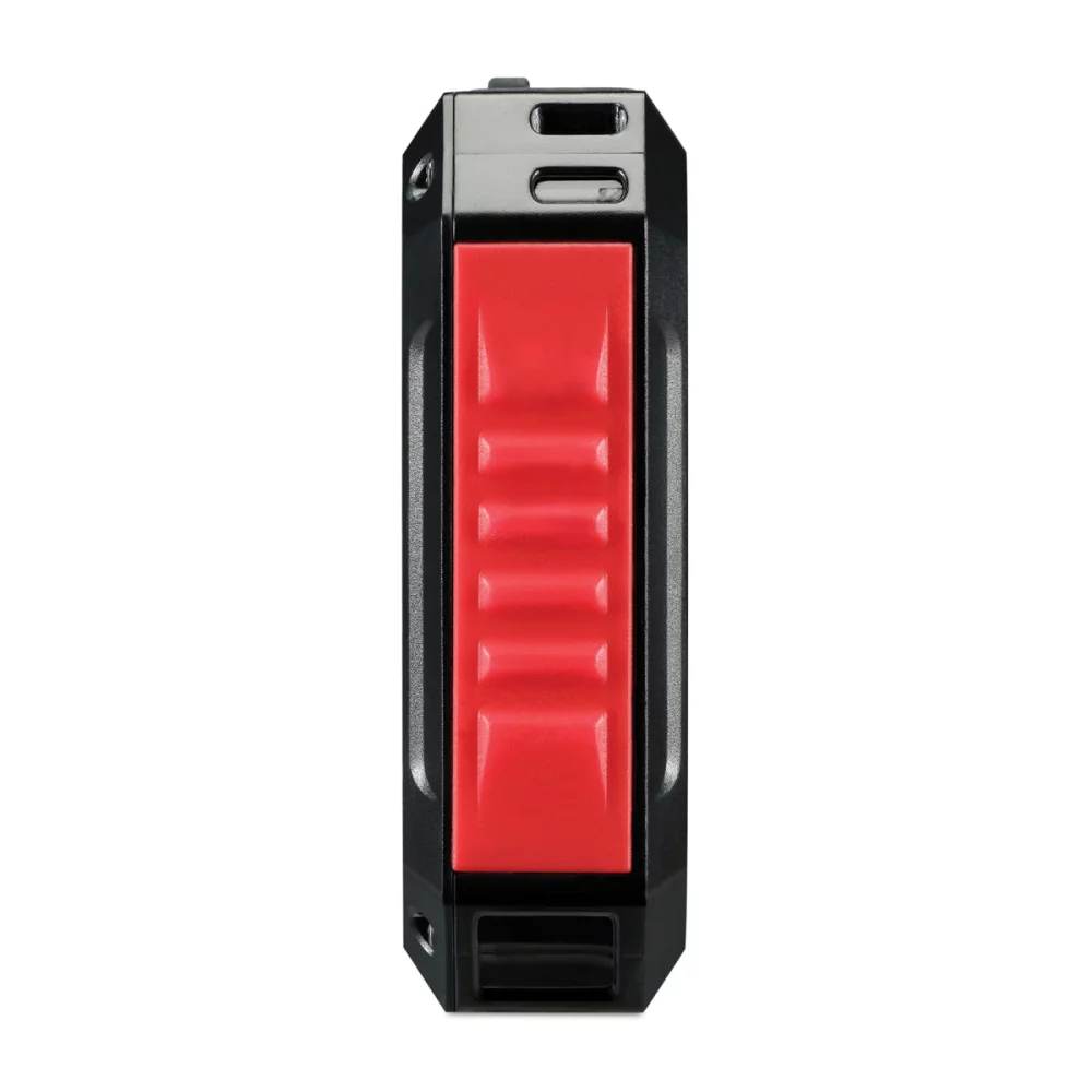Banque d'alimentation solaire iLive™ avec lumière et chargeur sans fil - Noir