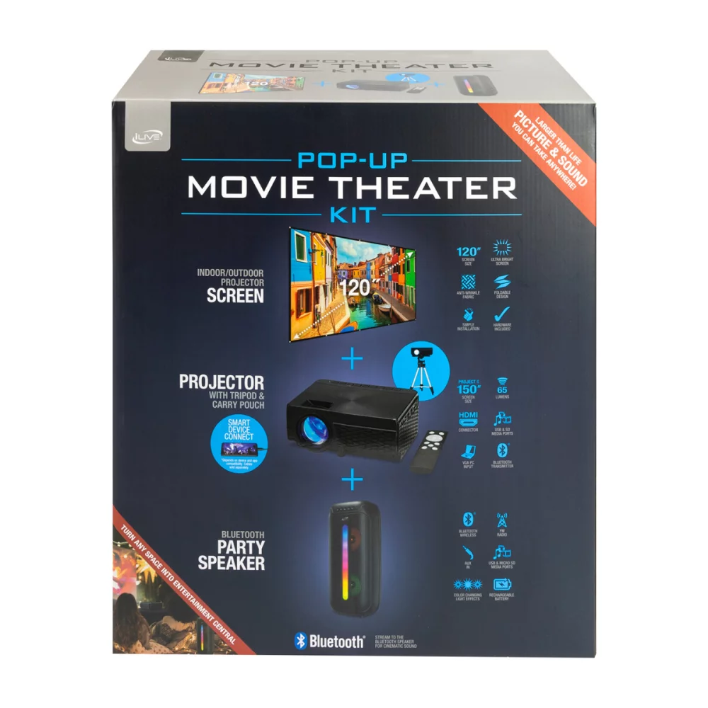 iLive™ Cinema Home Theater Kit - Black