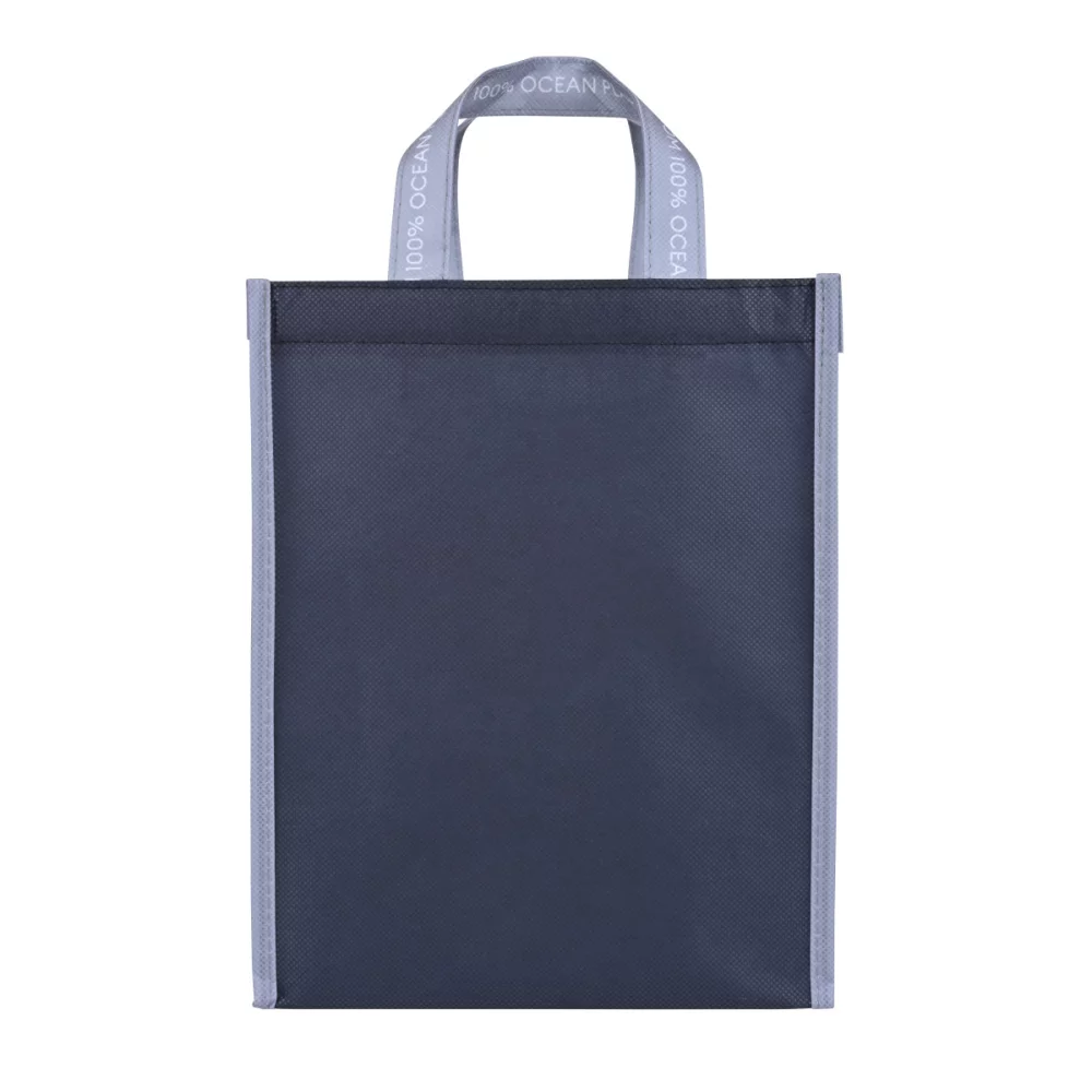 Out of the Ocean® Reusable Lunch Shopper with Click N' Stay® - Black