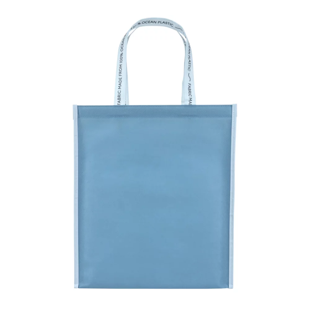 Out of the Ocean® Reusable Large Shopper with Click N' Stay® - Slate Grey