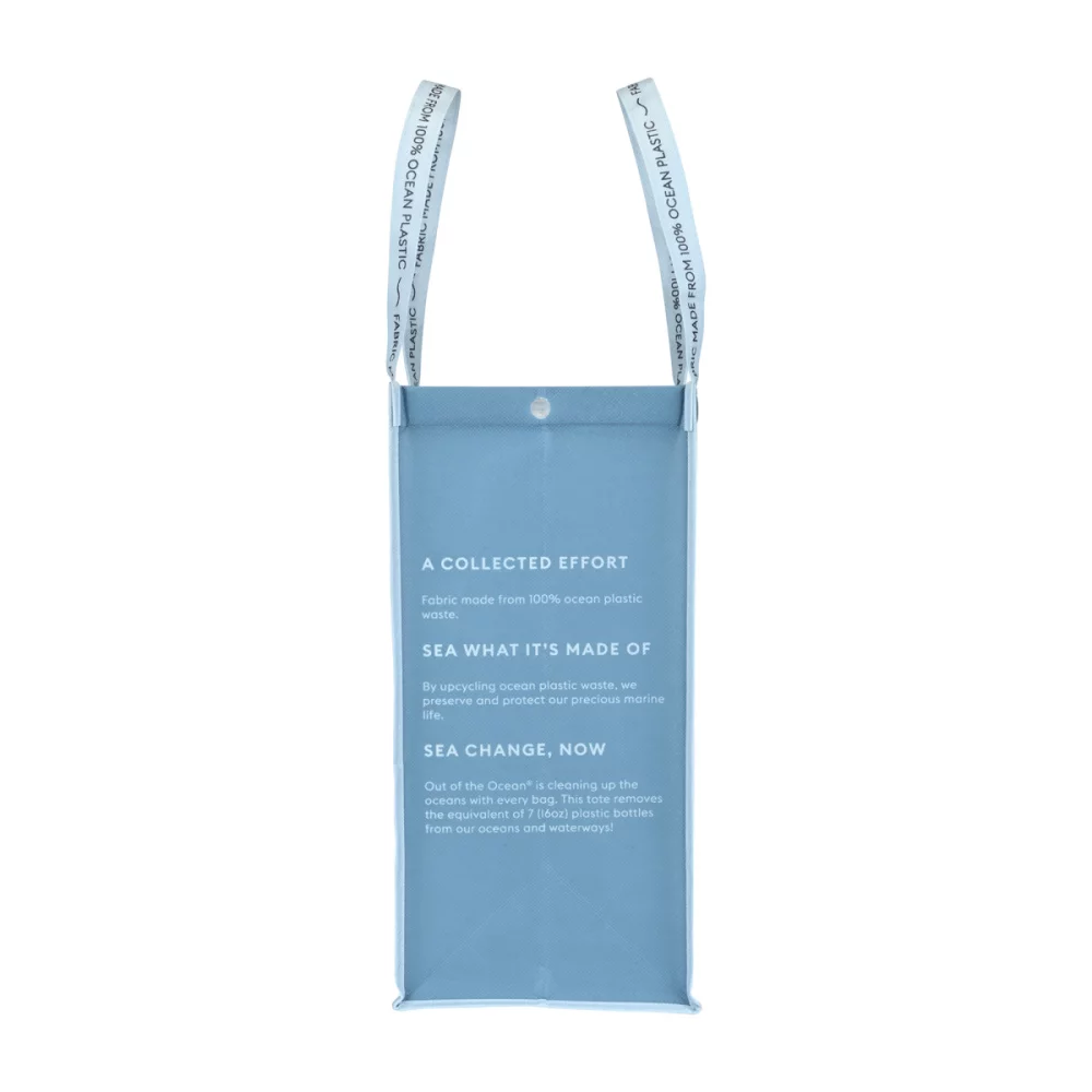 Out of the Ocean® Reusable Large Shopper with Click N' Stay® - Slate Grey