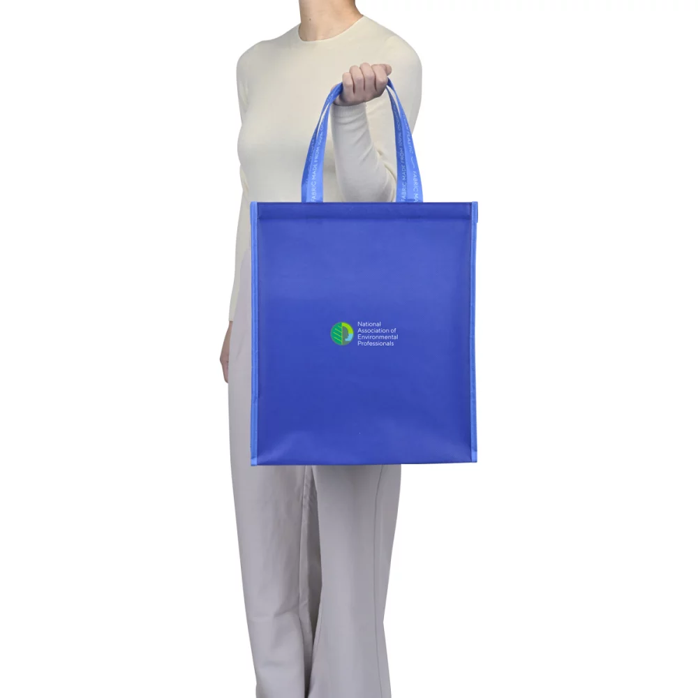 Out of the Ocean® Reusable Large Shopper with Click N' Stay® - Navy