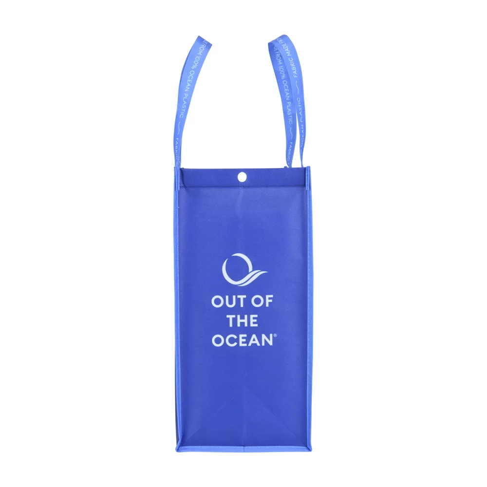 Out of the Ocean® Reusable Large Shopper with Click N' Stay® - Navy
