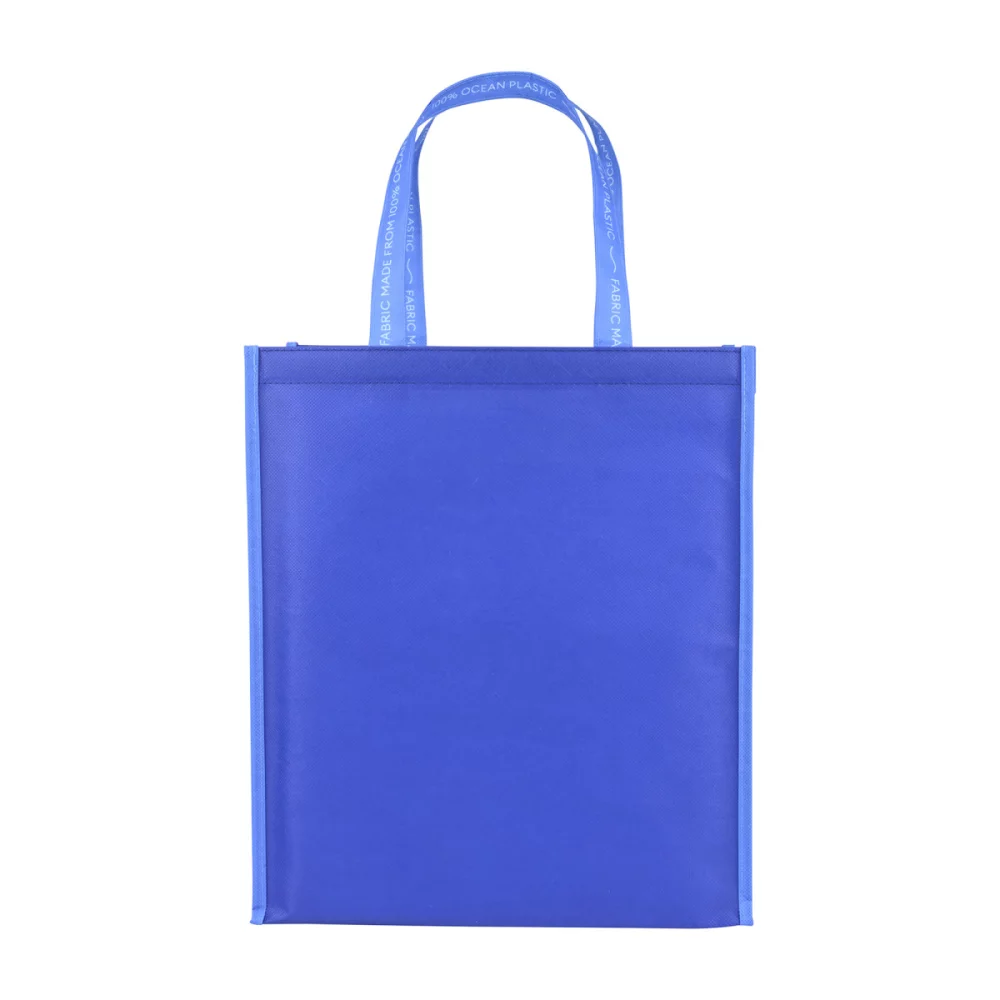 Out of the Ocean® Reusable Large Shopper with Click N' Stay® - Navy