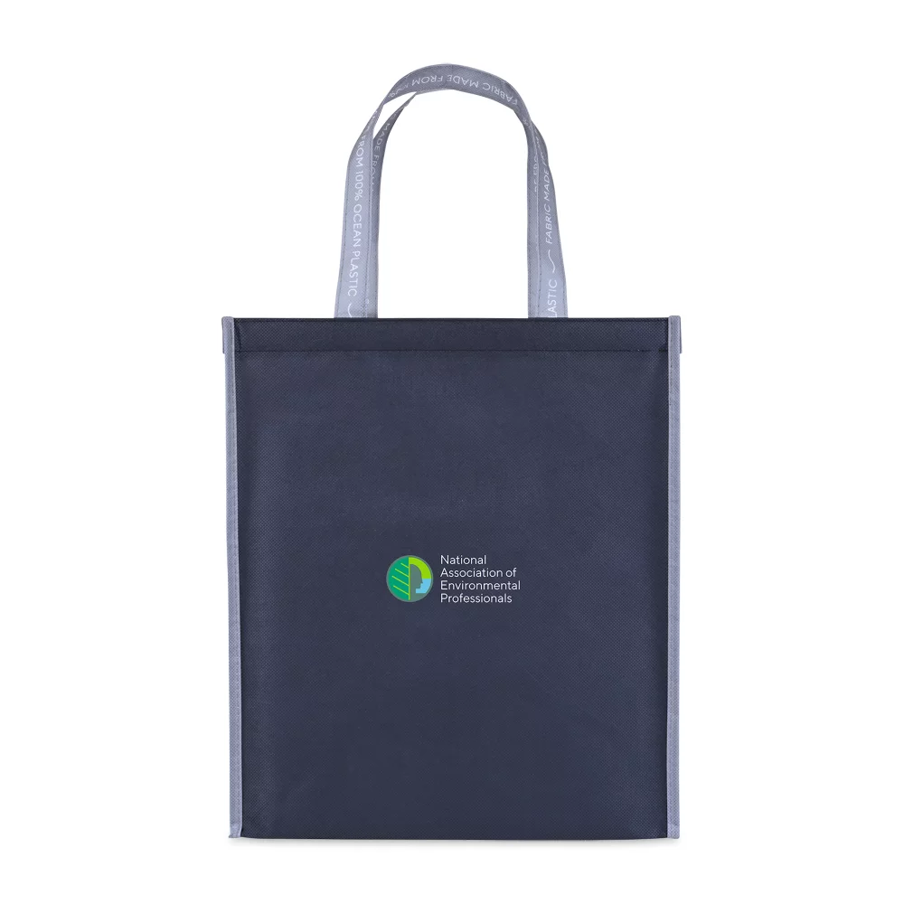 Out of the Ocean® Reusable Large Shopper with Click N' Stay® - Black