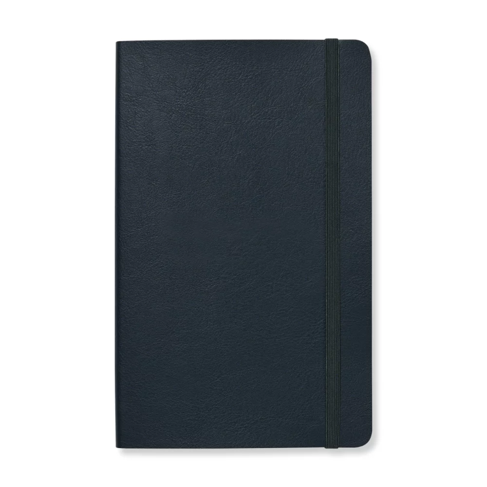 Cahier grand format à couverture souple vegan précieuse et éthique Moleskine® - Midnight Slate