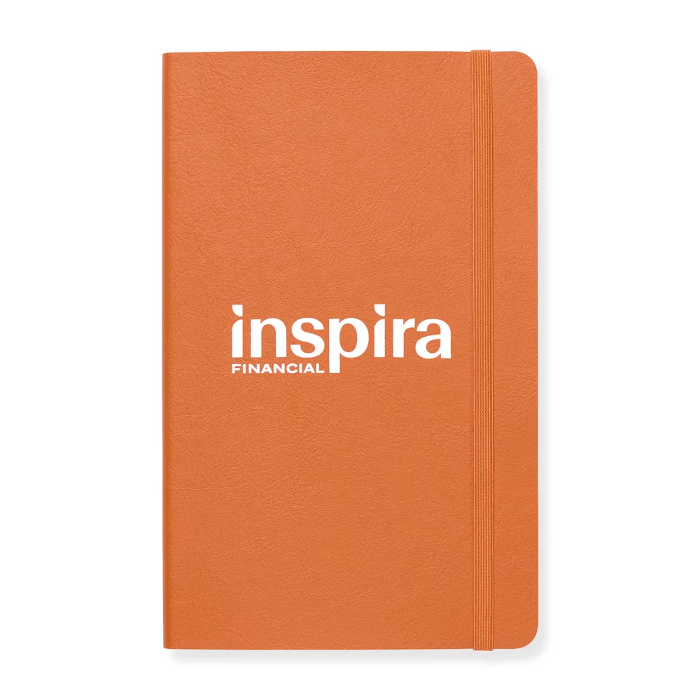 Moleskine® Precious & Ethical Vegan Soft Cover Ruled Large Notebook - Orange