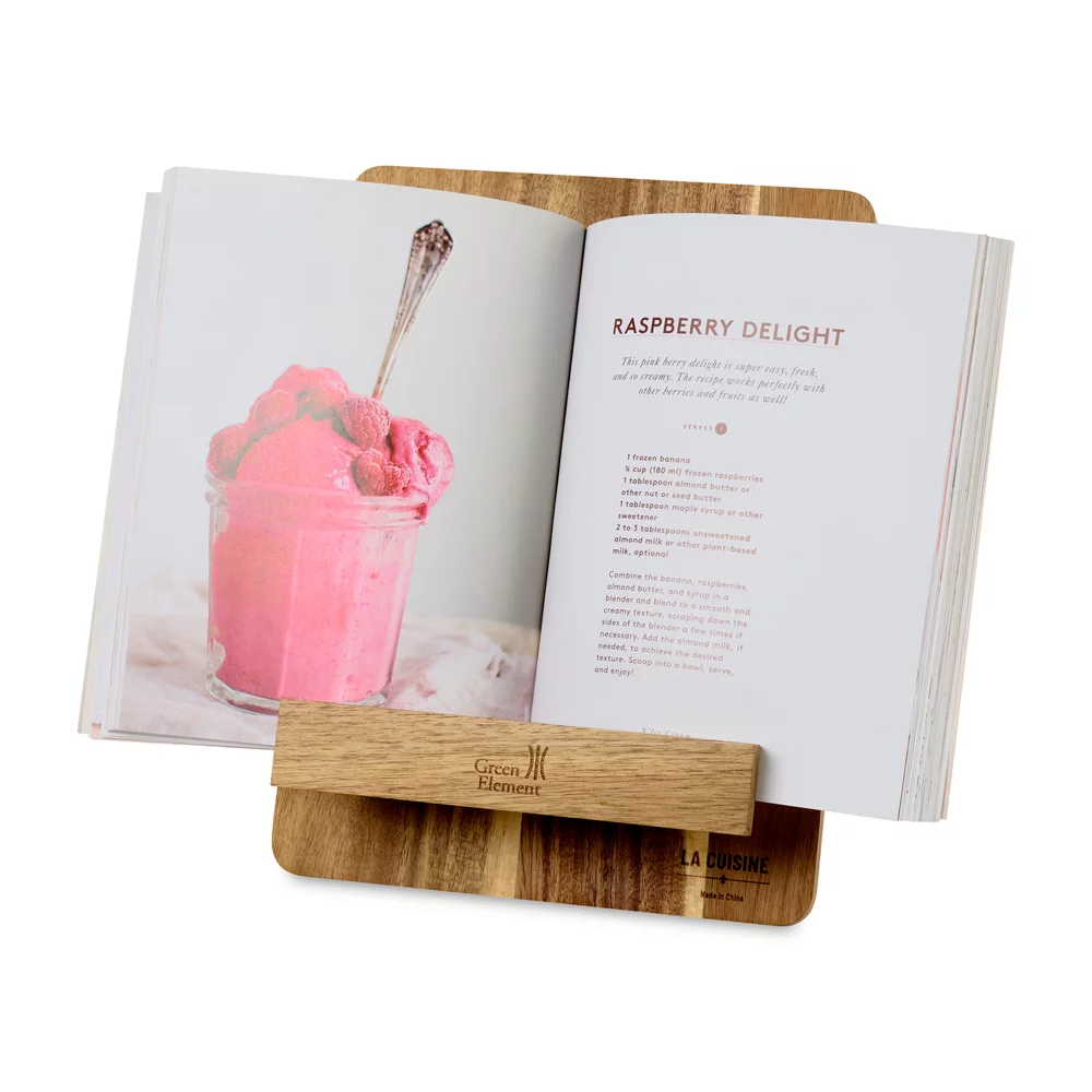 La Cuisine Sous Chef' Recipe Holder - Wood