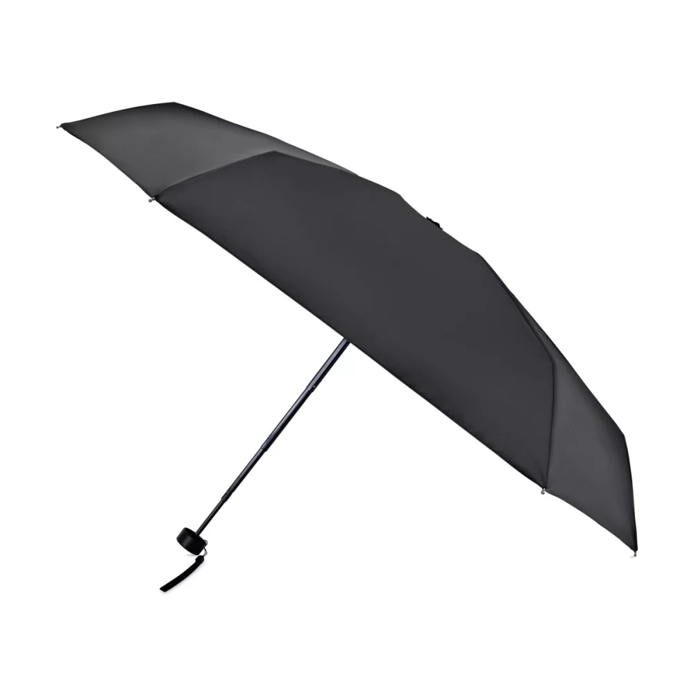 Parapluie pliant manuel mini recyclé Elements 39" - Noir