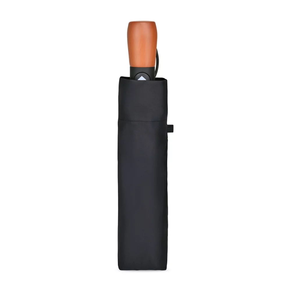Parapluie pliant exécutif automatique recyclé Elements 46" - Noir