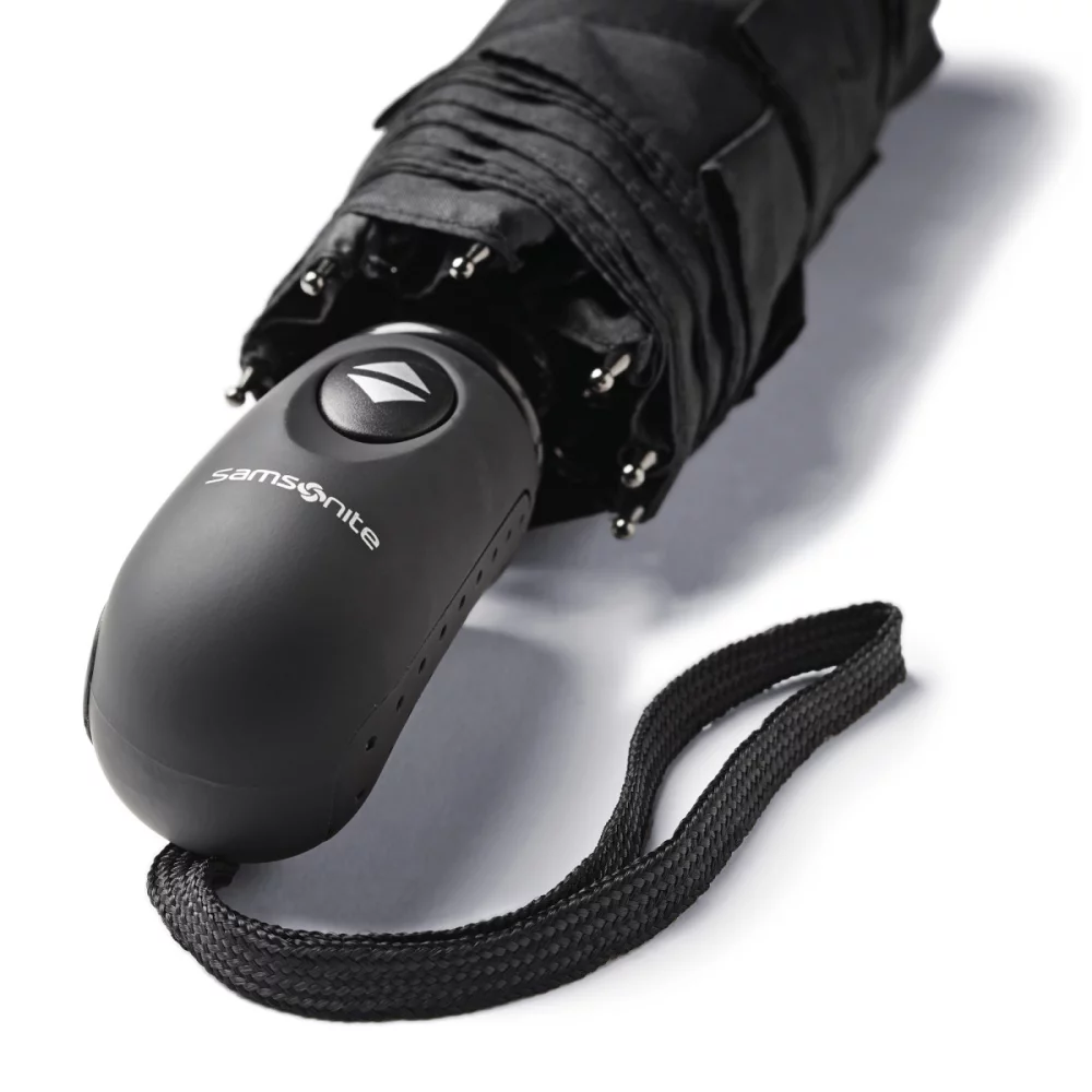 Samsonite Windguard Auto Open/Close Umbrella - Black
