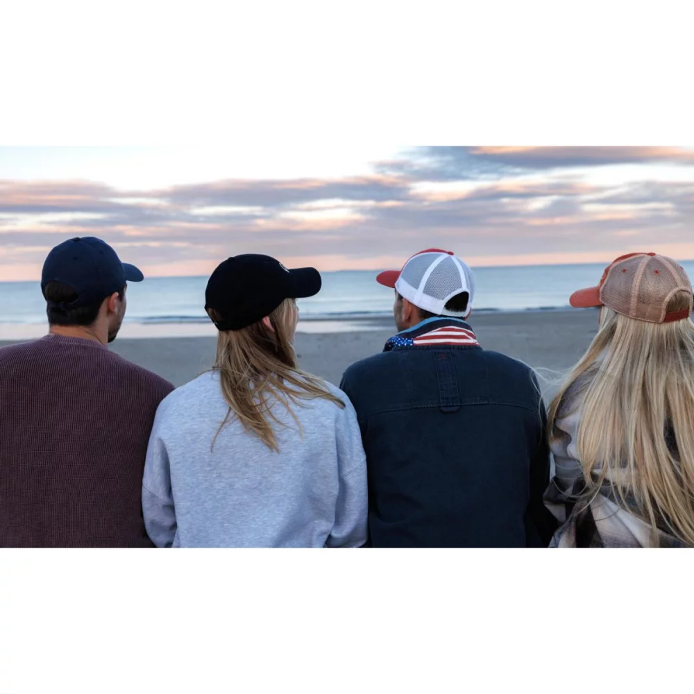 Merrimack Hat Co.™ Austin Vintage Trucker - Rouille-Tan