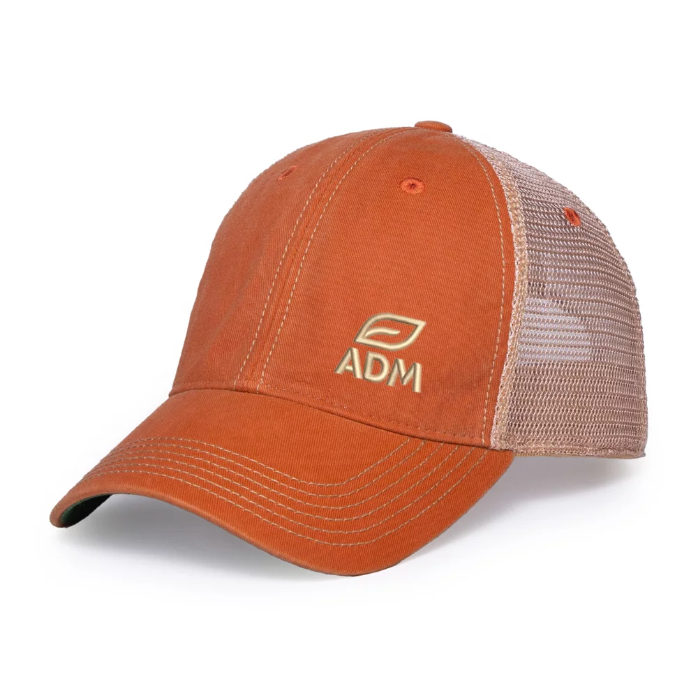Merrimack Hat Co.™ Austin Vintage Trucker - Rouille-Tan