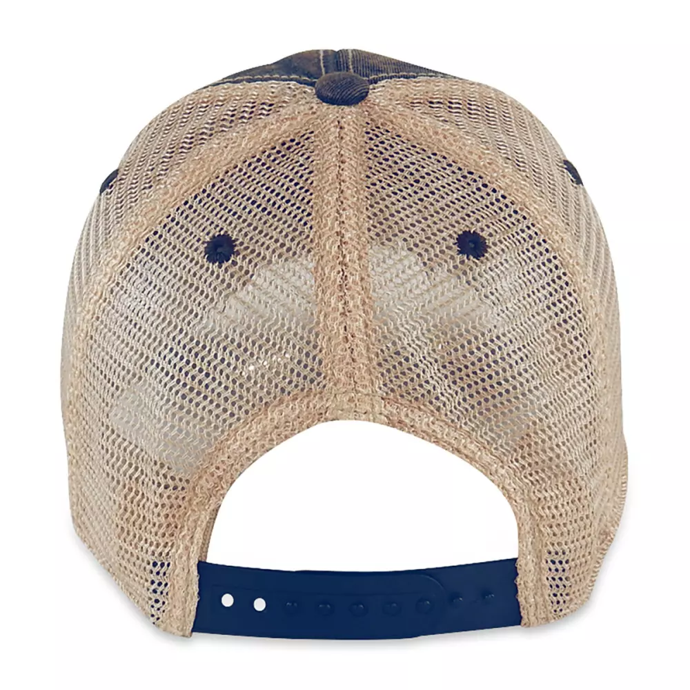 Merrimack Hat Co.™ Austin Vintage Trucker - Marine et Beige